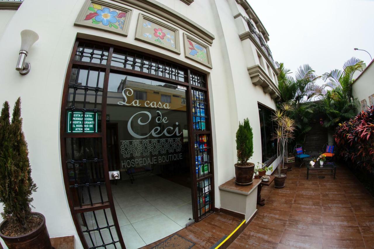 Bed&Breakfast - La casa de ceci Lima Exterior foto